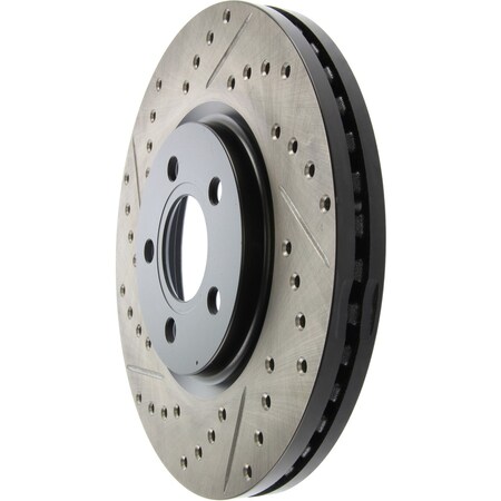 Centric Parts Sport Drilled/Slotted Brake Rotor, 127.63053R 127.63053R